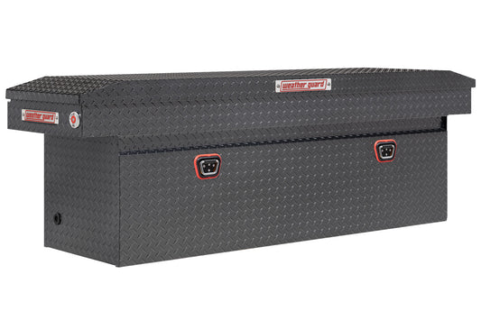Weather Guard Crossover Tool Box Gun Metal Gray Aluminum Deep Model 123-6-04