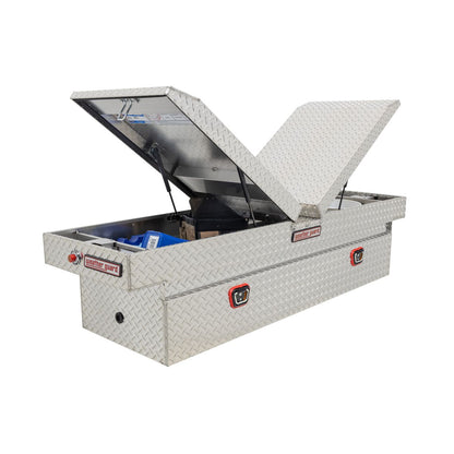 Weather Guard Gull Wing Crossover Tool Box Aluminum Standard Model 124-0-04
