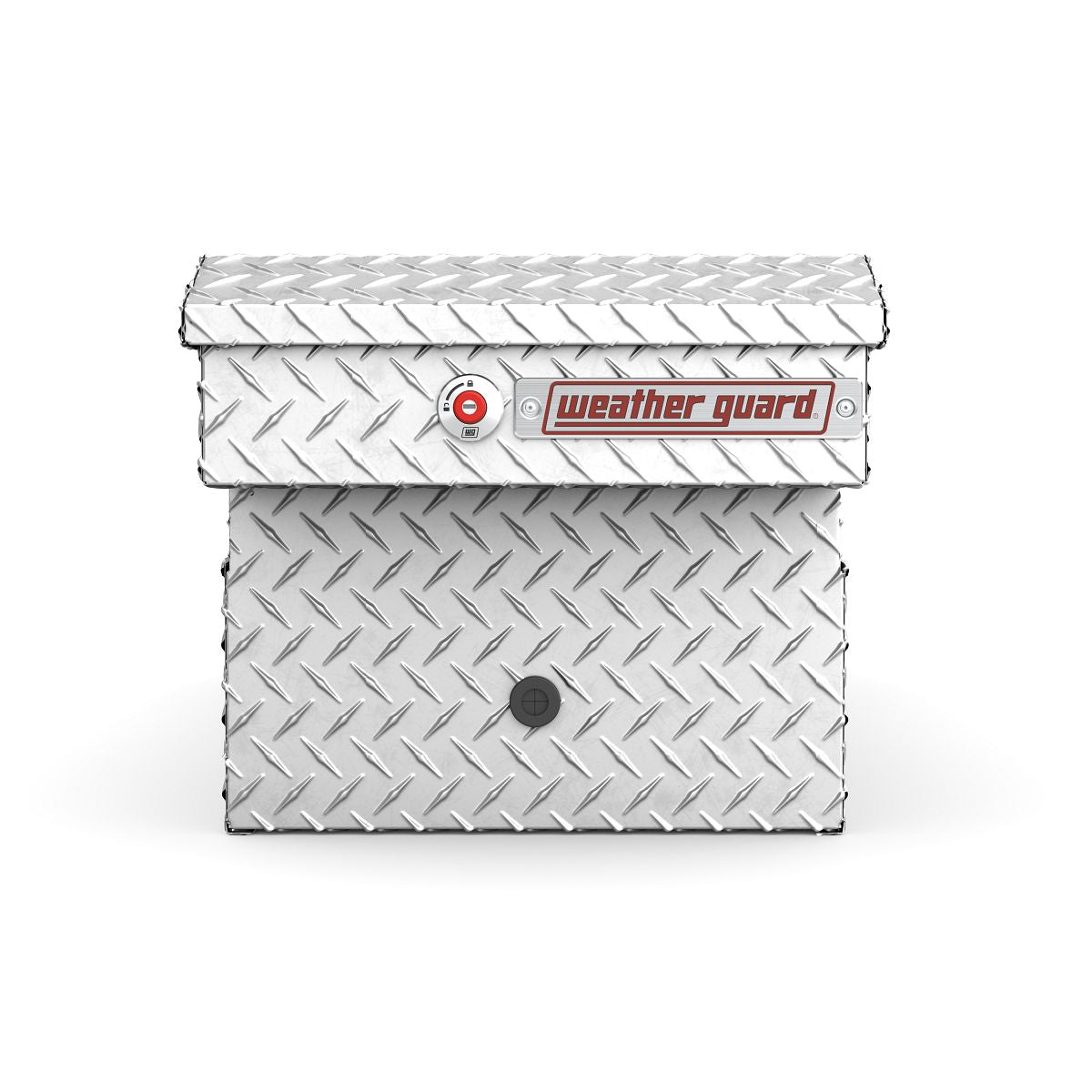 Weather Guard Gull Wing Crossover Tool Box Aluminum Standard Model 124-0-04