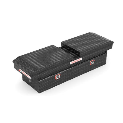 Weather Guard Gull Wing Crossover Tool Box Gloss Black Aluminum Standard Model 124-5-04
