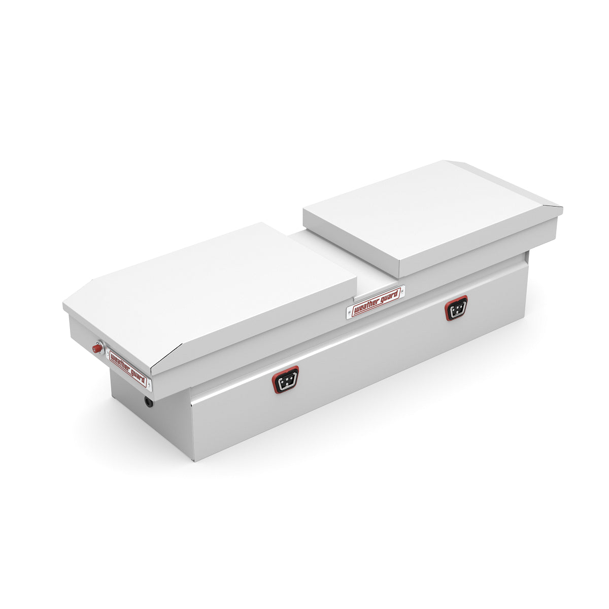 Weather Guard Gull Wing Crossover Tool Box White Steel Standard Model 125-3-04