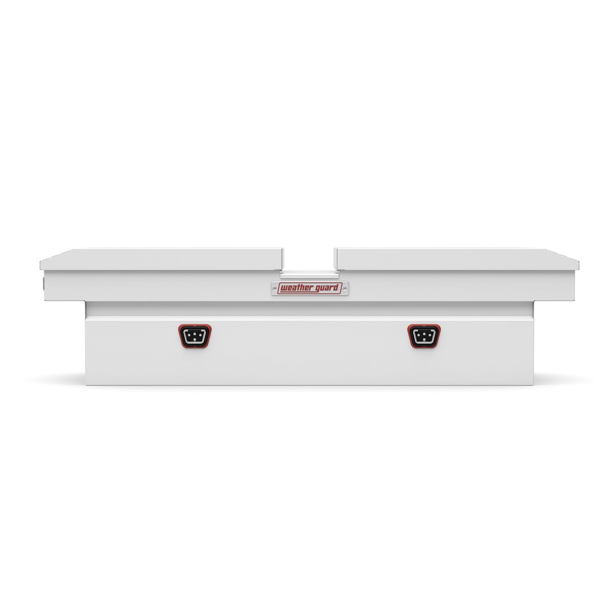 Weather Guard Gull Wing Crossover Tool Box White Steel Standard Model 125-3-04