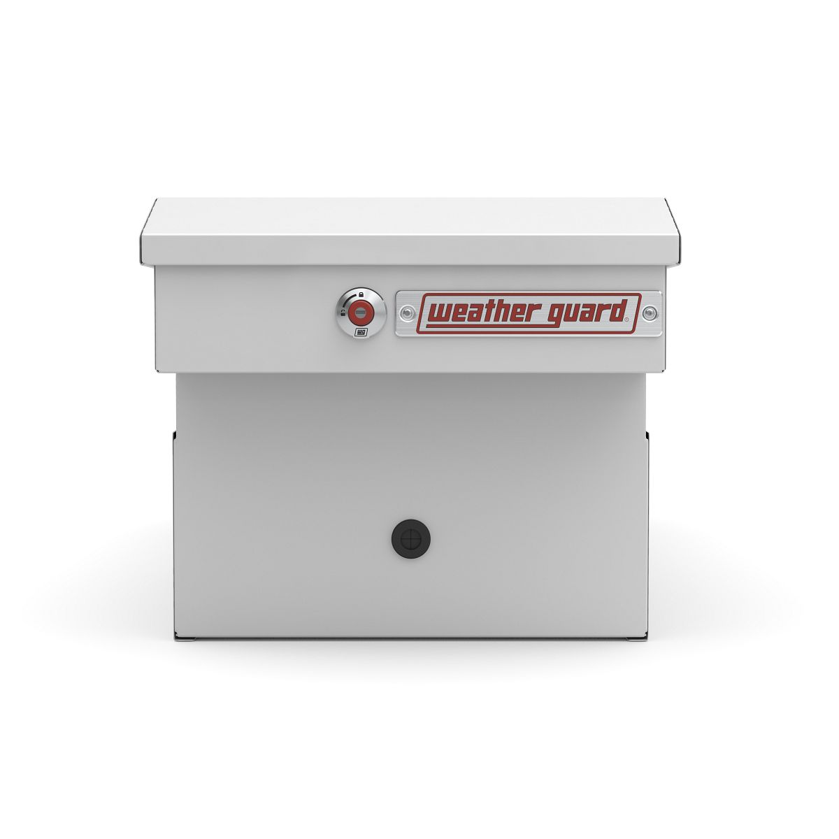 Weather Guard Gull Wing Crossover Tool Box White Steel Standard Model 125-3-04
