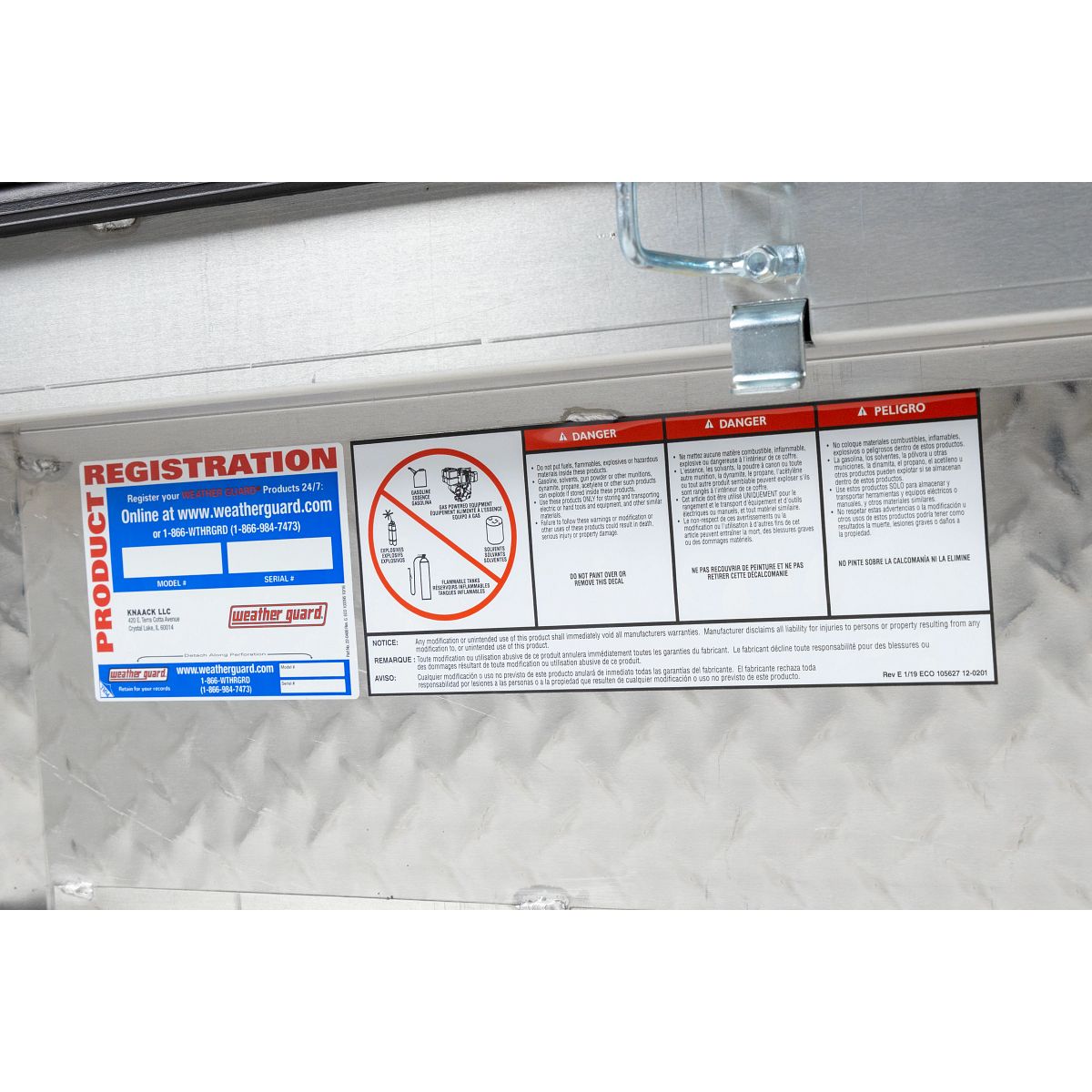 Weather Guard Crossover Tool Box - Full Size Trucks - Standard [3rd Gen]