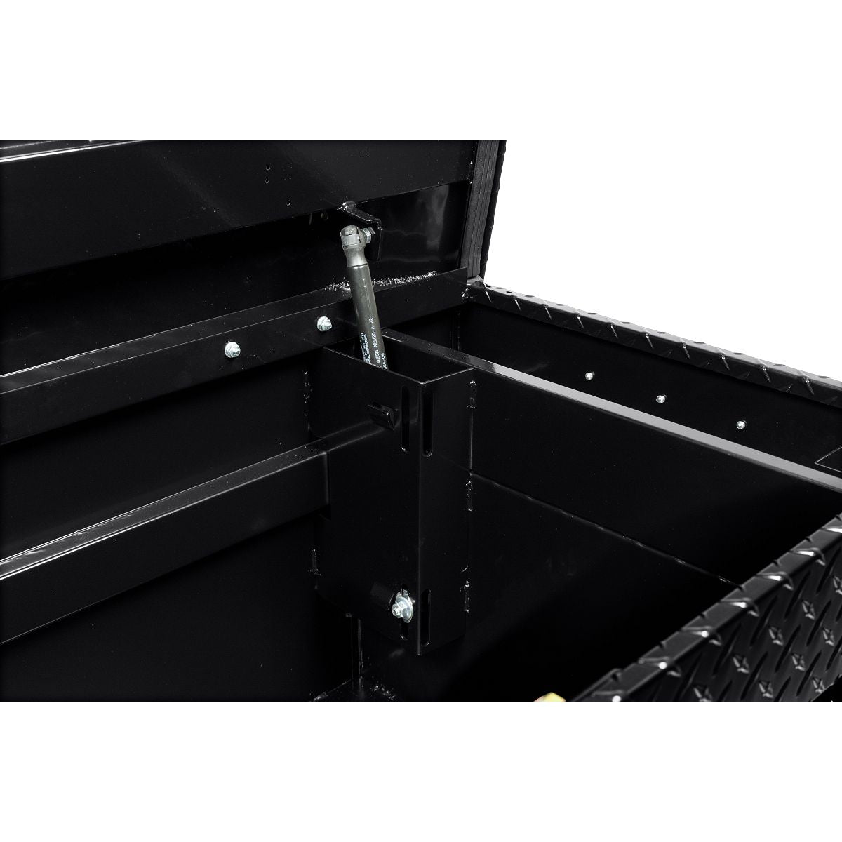 Weather Guard Crossover Tool Box Gloss Black Aluminum Standard Model 127-5-04