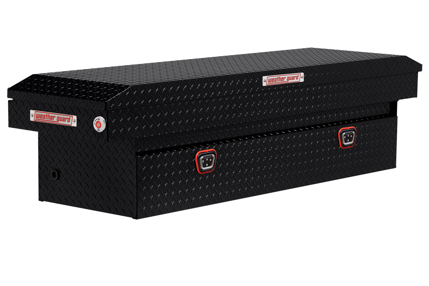 Weather Guard Crossover Tool Box Gloss Black Aluminum Standard Model 127-5-04