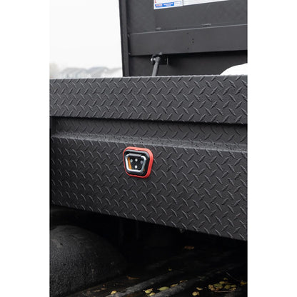 Weather Guard Crossover Tool Box Textured Matte Black Aluminum Standard Model 127-52-04