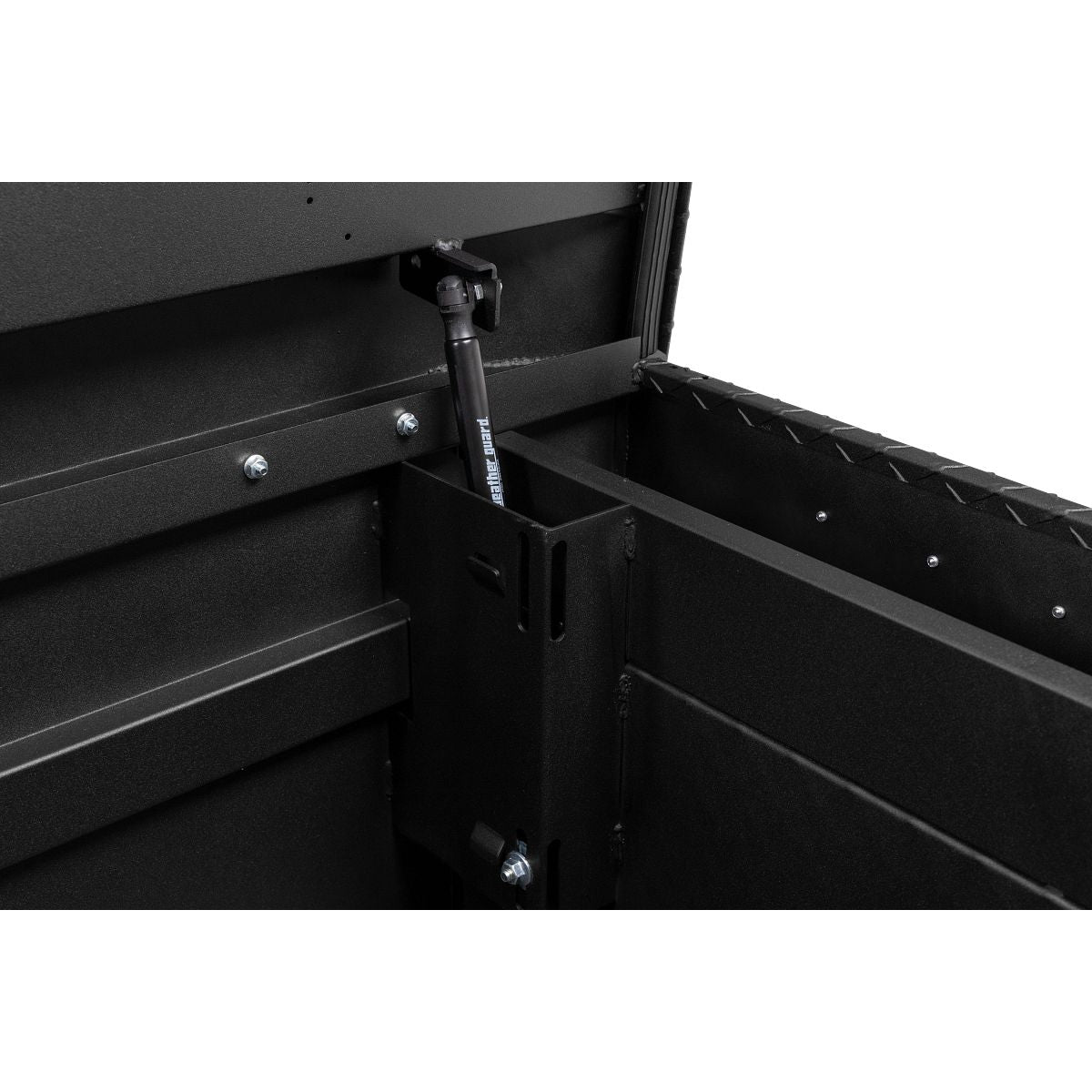 Weather Guard Crossover Tool Box Textured Matte Black Aluminum Standard Model 127-52-04