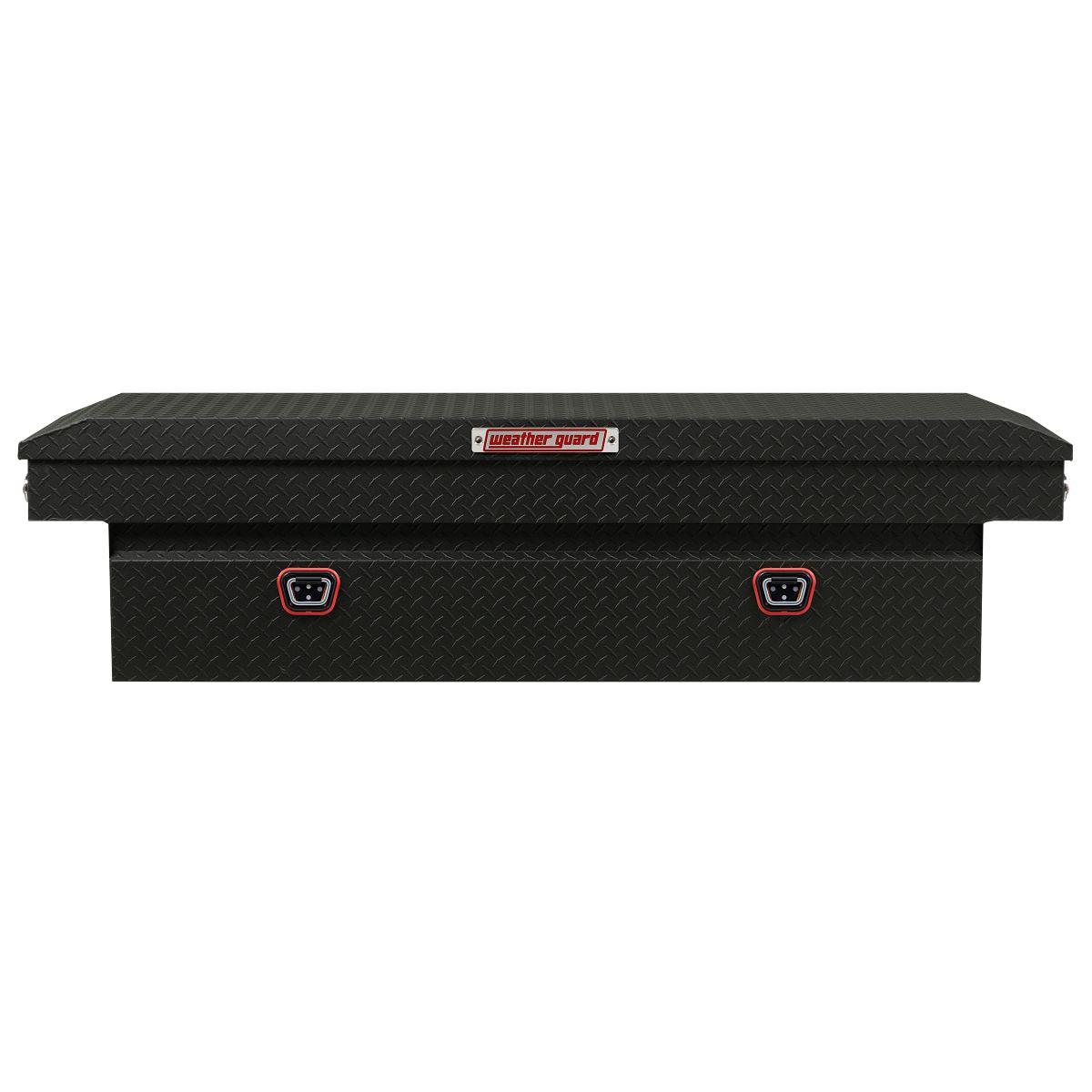 Weather Guard Crossover Tool Box Textured Matte Black Aluminum Standard Model 127-52-04
