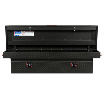 Weather Guard Crossover Tool Box Textured Matte Black Aluminum Standard Model 127-52-04