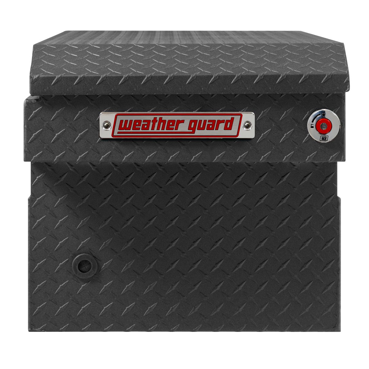 Weather Guard Crossover Tool Box Textured Matte Black Aluminum Standard Model 127-52-04