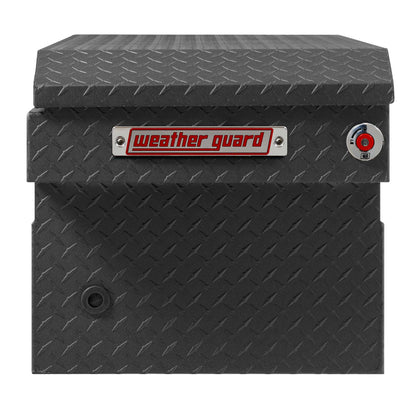 Weather Guard Crossover Tool Box Textured Matte Black Aluminum Standard Model 127-52-04