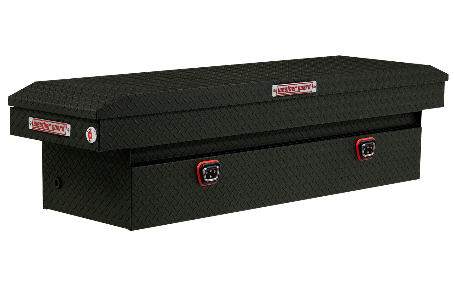 Weather Guard Crossover Tool Box Textured Matte Black Aluminum Standard Model 127-52-04