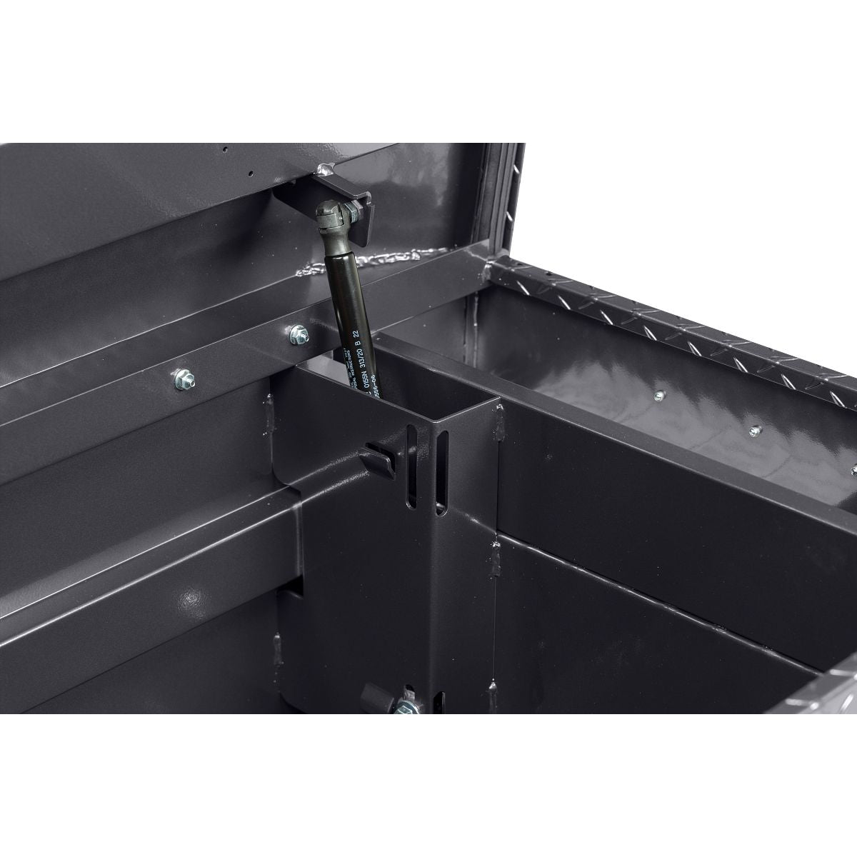 Weather Guard Crossover Tool Box Gun Metal Gray Aluminum Standard Model 127-6-04