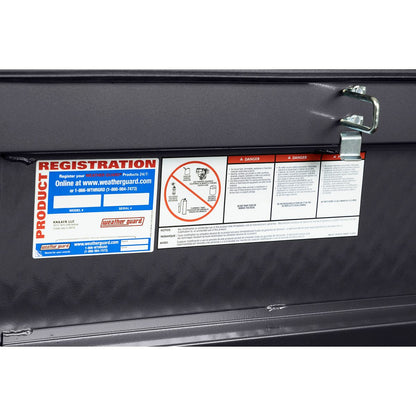 Weather Guard Crossover Tool Box Gun Metal Gray Aluminum Standard Model 127-6-04