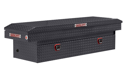 Weather Guard Crossover Tool Box Gun Metal Gray Aluminum Standard Model 127-6-04