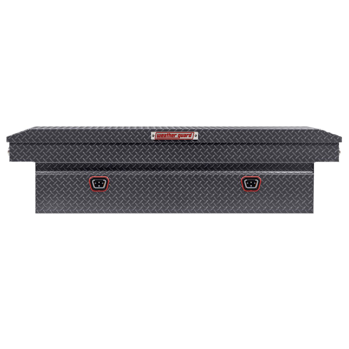 Weather Guard Crossover Tool Box Gun Metal Gray Aluminum Standard Model 127-6-04