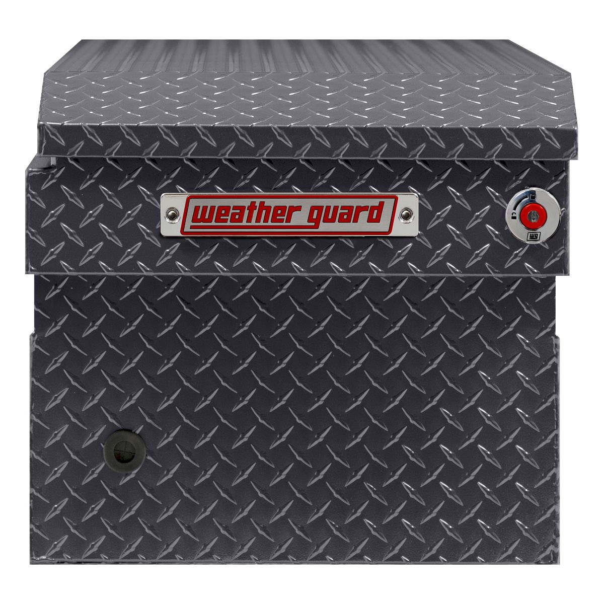 Weather Guard Crossover Tool Box Gun Metal Gray Aluminum Standard Model 127-6-04