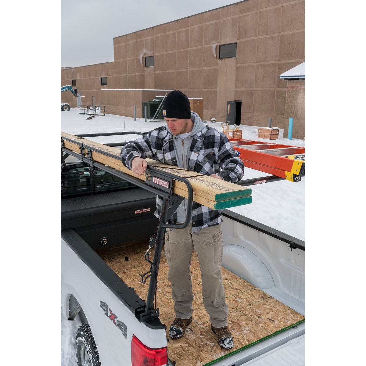 Weather Guard Steel Truck Rack for Full Size Trucks - 1,000 lb.
