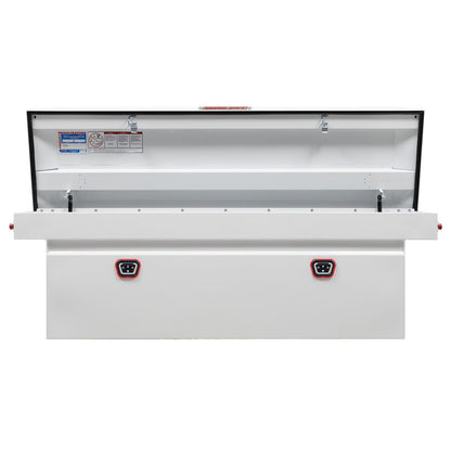 Weather Guard Crossover Tool Box White Steel Deep Model 128-3-04