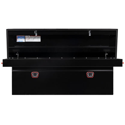 Weather Guard Crossover Tool Box Gloss Black Steel Deep Model 128-5-04