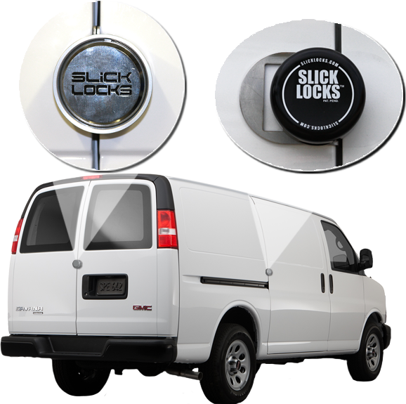 Slick Locks Door Lock Kit for Chevy/GMC Express/Savana Vans (1997-2024)