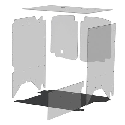 AutoMat Bar Rubber Floor for Ford Transit Crew Vans