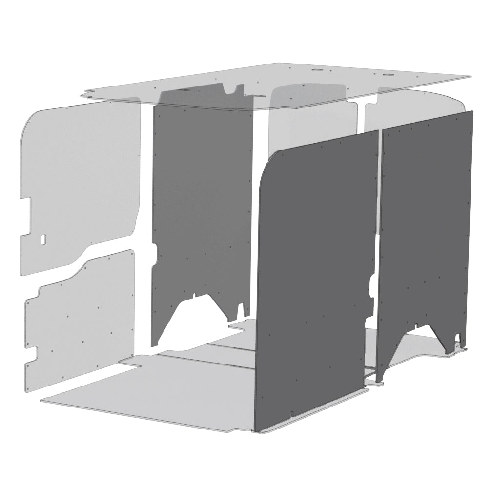 Legend DuraTherm Insulated Wall Liner Kit For Ford Transit Cargo Vans