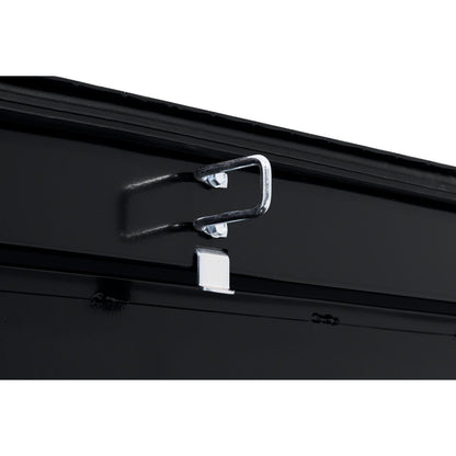 Weather Guard Crossover Tool Box for Mid-Size Trucks Gloss Black Aluminum Low Profile Model 131-5-04