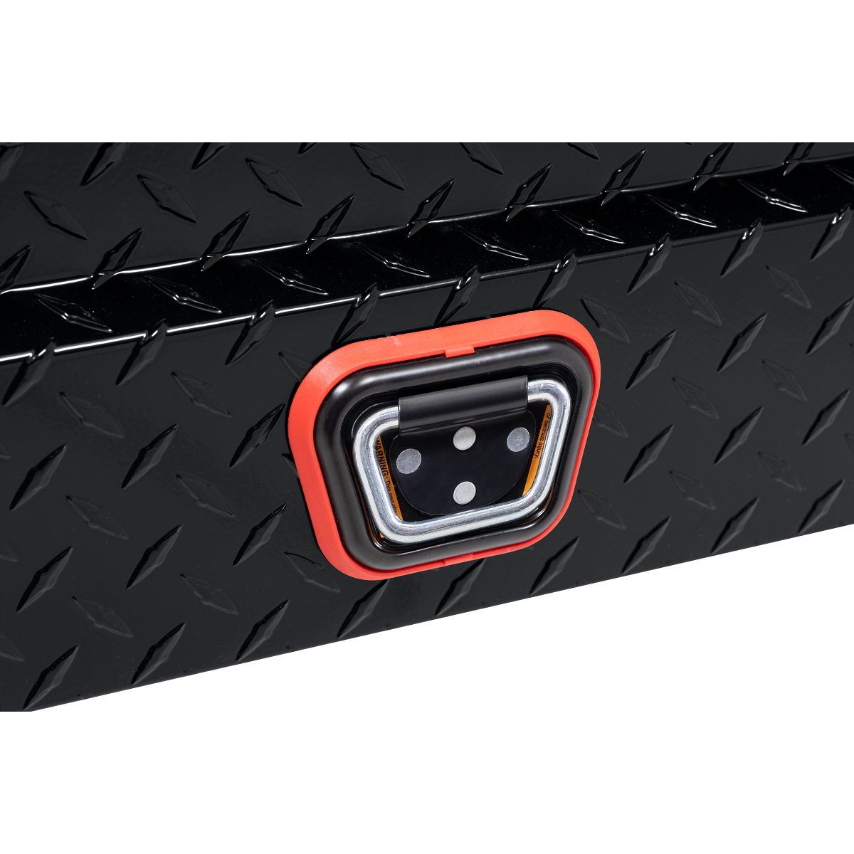 Weather Guard Crossover Tool Box for Mid-Size Trucks Gloss Black Aluminum Low Profile Model 131-5-04