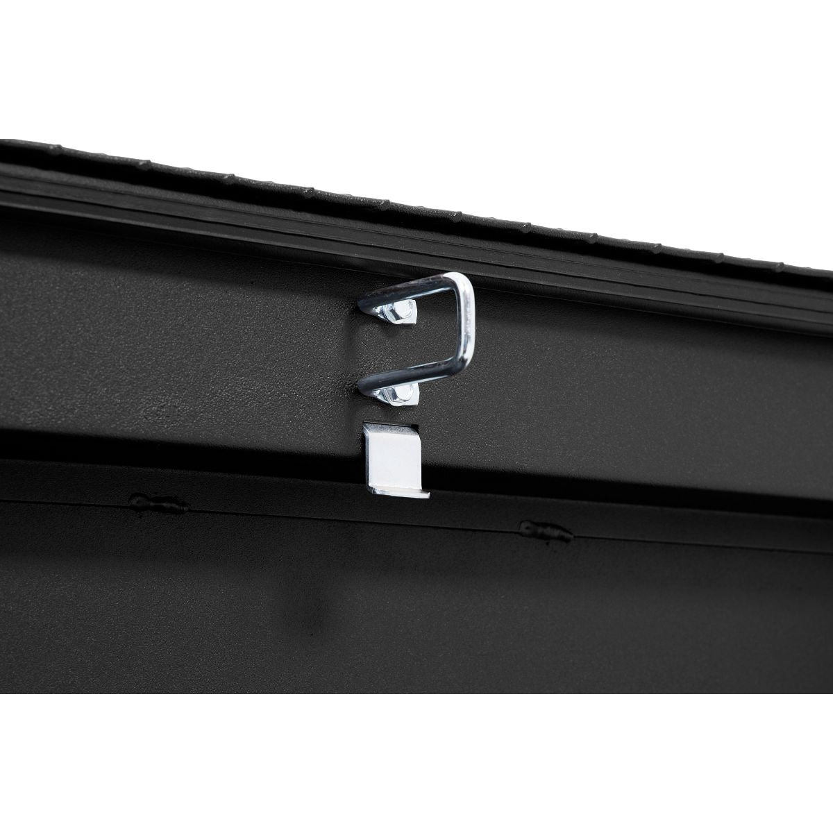 Weather Guard Crossover Tool Box for Mid-Size Trucks Textured Matte Black Aluminum Low Profile Model 131-52-04