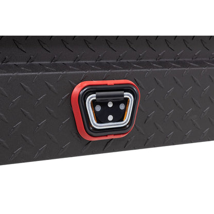 Weather Guard Crossover Tool Box for Mid-Size Trucks Textured Matte Black Aluminum Low Profile Model 131-52-04