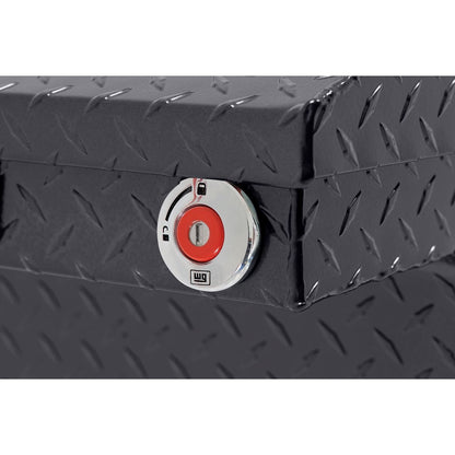 Weather Guard Crossover Tool Box for Mid-Size Trucks Gun Metal Gray Aluminum Low Profile Model 131-6-04