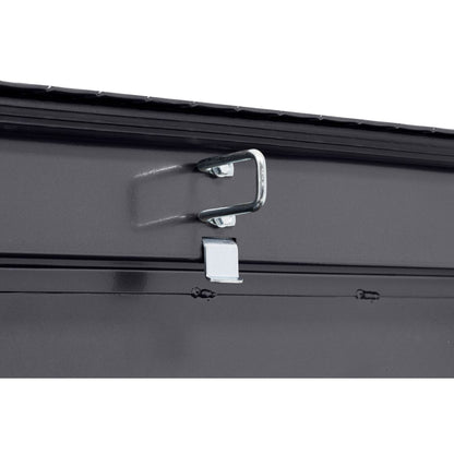 Weather Guard Crossover Tool Box for Mid-Size Trucks Gun Metal Gray Aluminum Low Profile Model 131-6-04