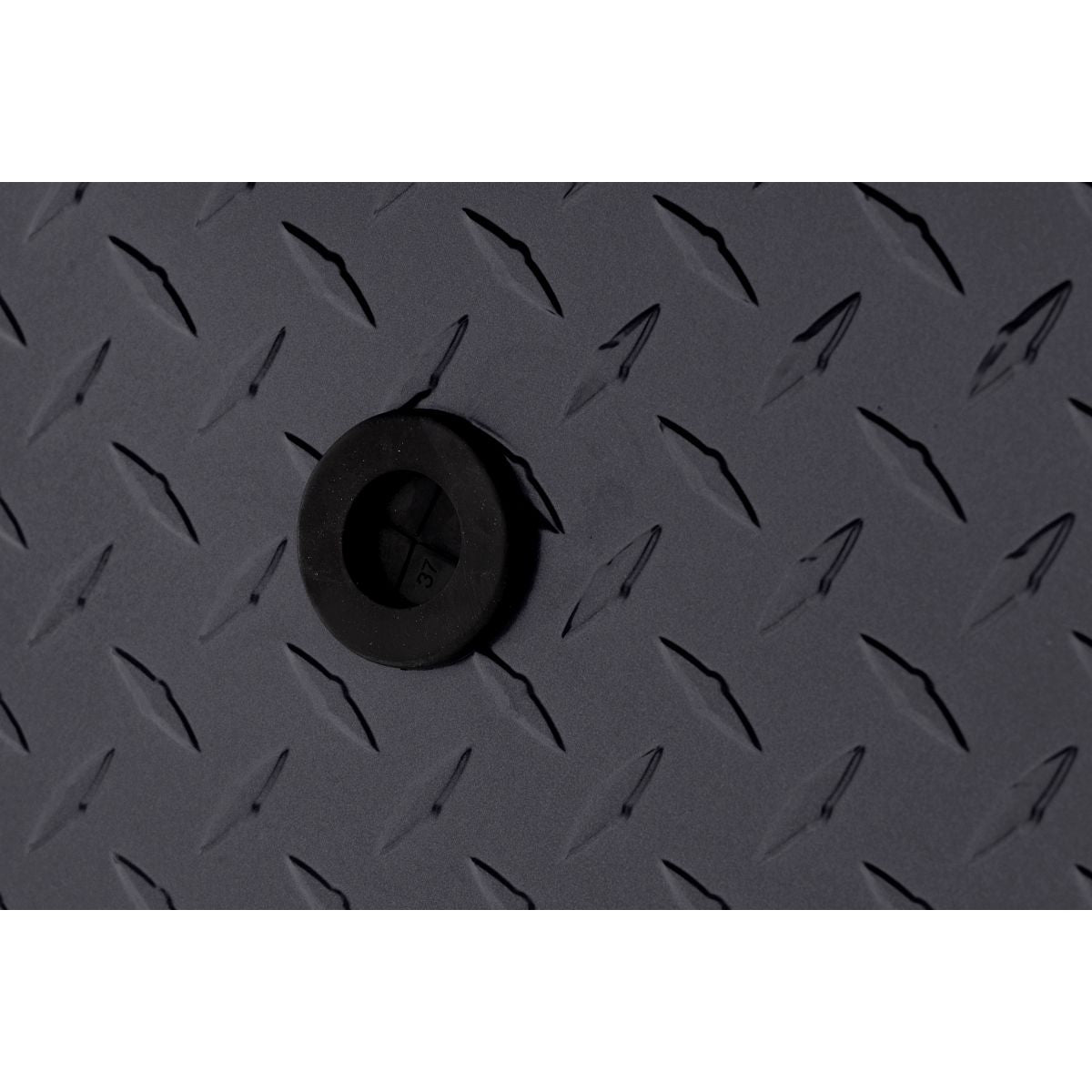 Weather Guard Crossover Tool Box for Mid-Size Trucks Gun Metal Gray Aluminum Low Profile Model 131-6-04