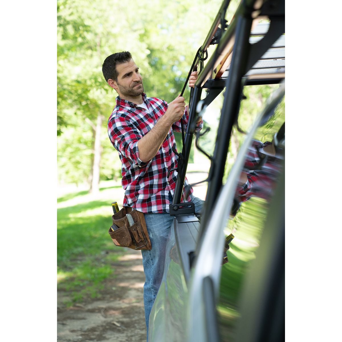Weather Guard Steel Truck Rack for Mid Size Trucks - 1,000 lb.