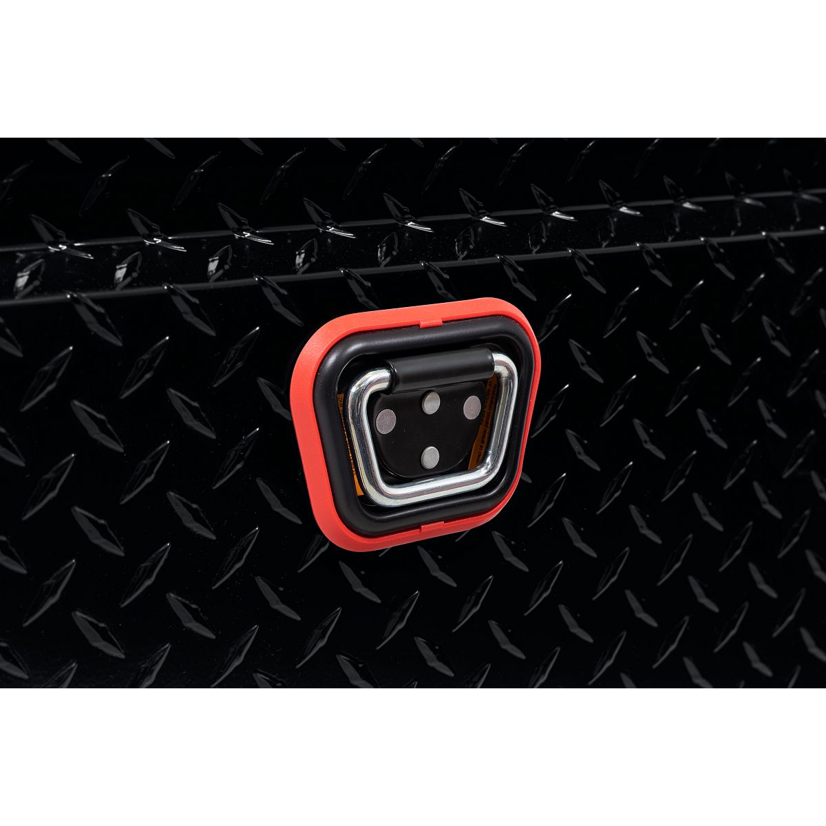 Weather Guard Crossover Tool Box for Mid-Size Trucks Gloss Black Aluminum Deep Model 137-5-04