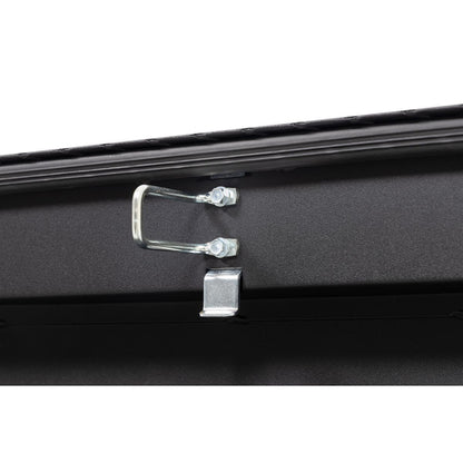 Weather Guard Crossover Tool Box for Mid-Size Trucks Textured Matte Black Aluminum Deep Model 137-52-04