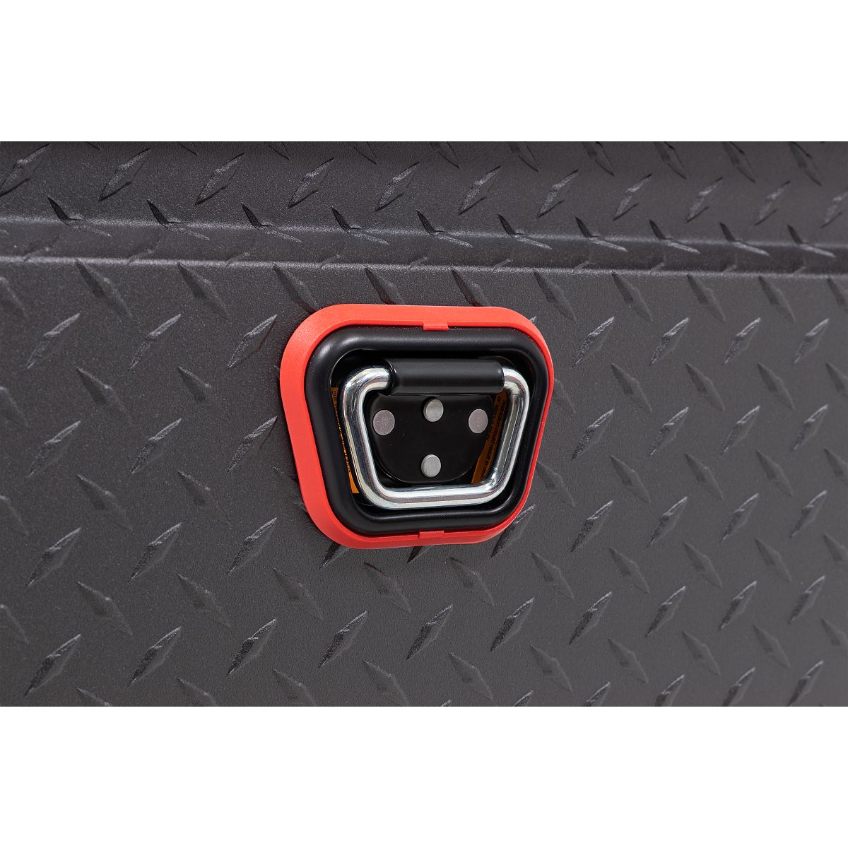 Weather Guard Crossover Tool Box for Mid-Size Trucks Textured Matte Black Aluminum Deep Model 137-52-04