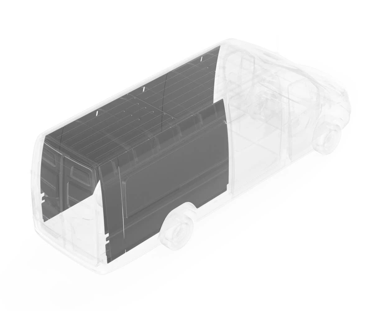EconoLite Non-Insulated Wall Liners for Mercedes Sprinter Cargo Vans - FLEET ONLY