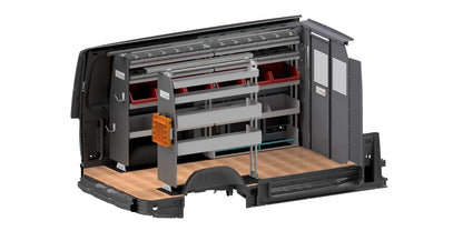Rola-Case America's Most Popular Bin Package for Mercedes Sprinter - 144-in WB - Std Roof
