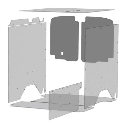 DuraTherm Rear Door Liner Kit for Ford Transit Crew Vans