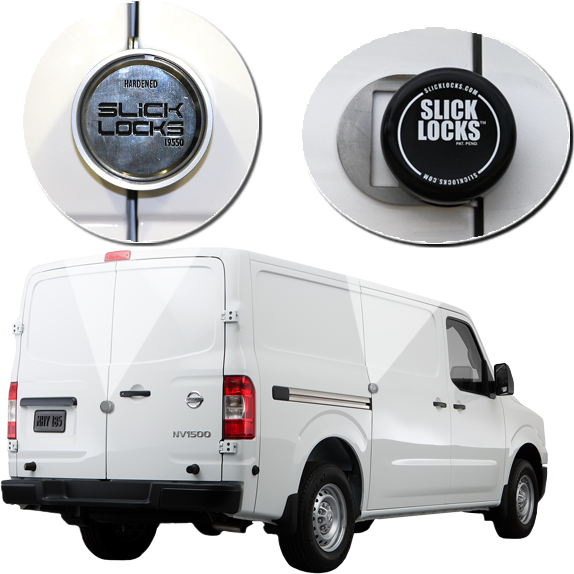Slick Locks Door Lock Kit for Nissan NV1500/2500/3500 Vans (2011-2022)