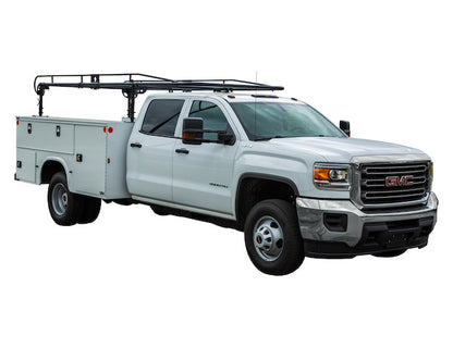 Buyers Products 13-1/2 ft Black Steel Service Body Ladder Rack - 1501250