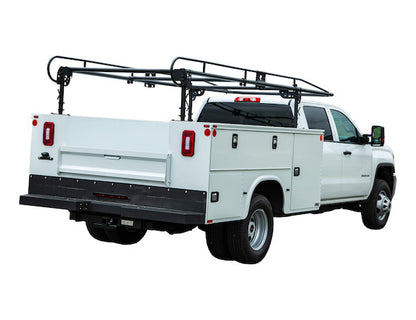 Buyers Products 13-1/2 ft Black Steel Service Body Ladder Rack - 1501250