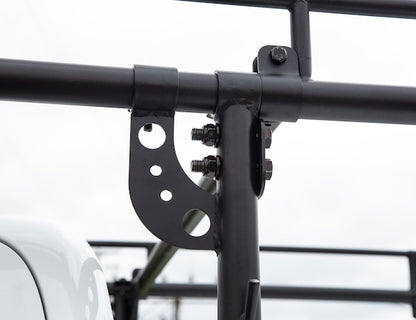 Buyers Products 13-1/2 ft Black Steel Service Body Ladder Rack - 1501250