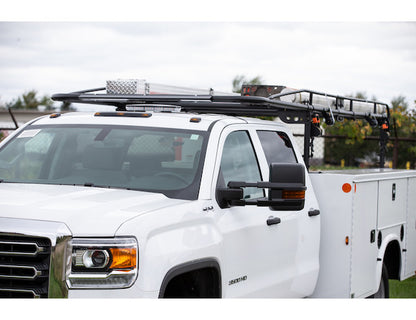 Buyers Products 13-1/2 ft Black Steel Service Body Ladder Rack - 1501250