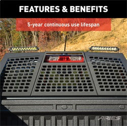 ARIES 10-in Single-Row LED Light Bar - 1501260
