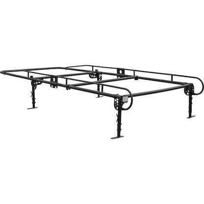 Buyers Products 14-1/2 ft Black Steel Service Body Ladder Rack - 1501260