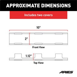 ARIES 20-in LED Light Bar Covers - 1501263